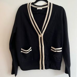 Brand New Sandro Wool Cardigan With Tag
